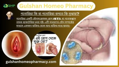 গনোরিয়া কি বা গনোরিয়া বলতে কি বুঝায়?, গনোরিয়া কেন হয় বা কারণ, গনোরিয়ার ধরণ, গনোরিয়ার লক্ষণ, গনোরিয়ার হোমিওপ্যাথি চিকিৎসা